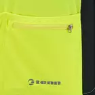 Tricou pentru ciclism bărbați TENN OUTDOORS COOLFLO negru-fluor